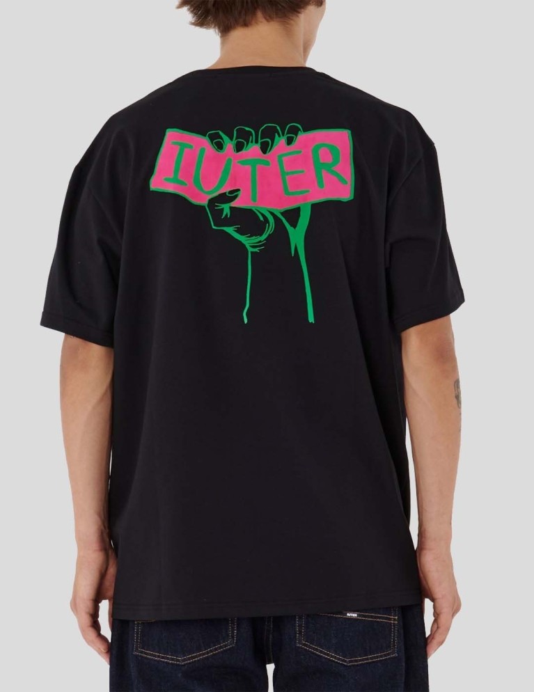 T-shirt IUTER power tee black